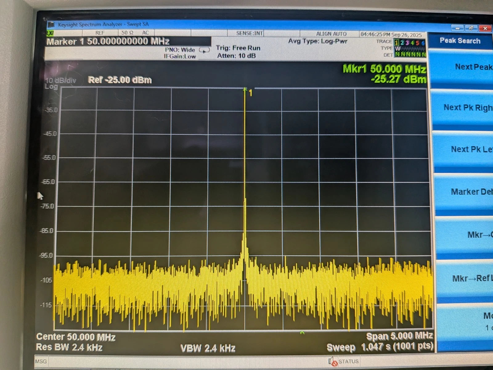 🔥Agilent Keysight N9010a (N9020a) 26.5Ghz EXA Signal Spectrum Analyzer ~ Cald!