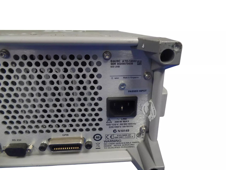 Agilent E4428C ESG Analog Signal Generator, 250kHz - 3GHz