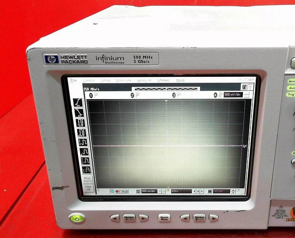 HP - Agilent - Keysight 54825N Infinium Oscilloscope 500MHz 2GSa/s 4 Channel