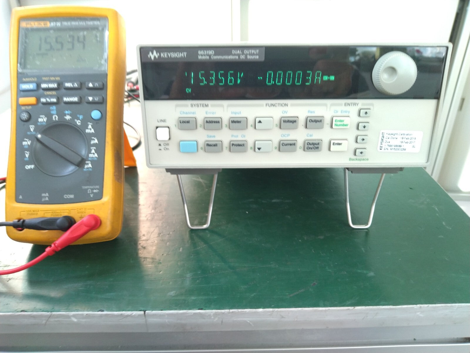 Keysight Agilent 66319D Mobile Communications DC Source - XG eqpt