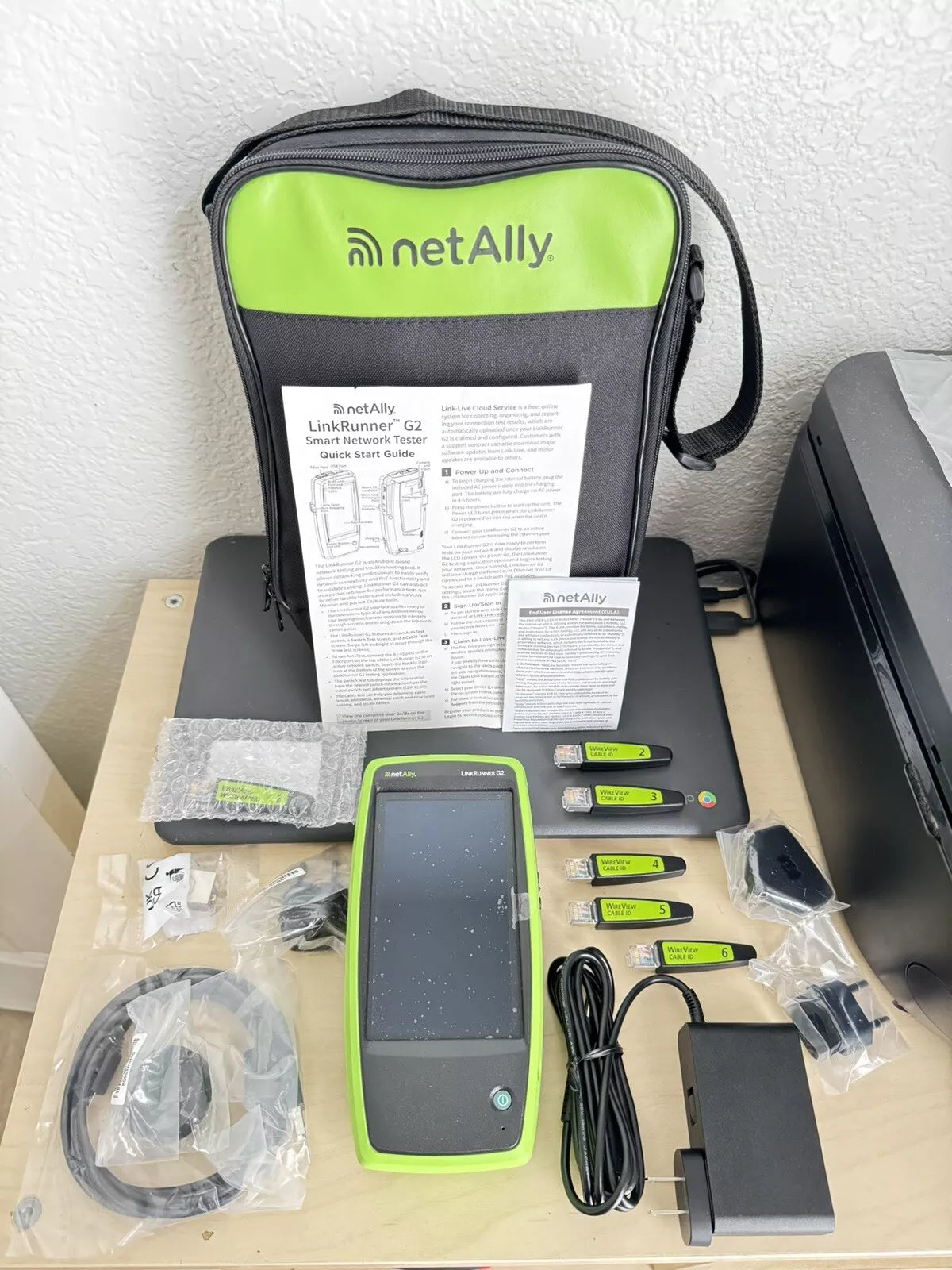 NetAlly LinkRunner G2 Smart Ethernet & Network Tester Kit - NEW