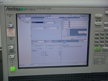ANRITSU MP1595A /02/03 40Gbps SDH/SONET Analyzer