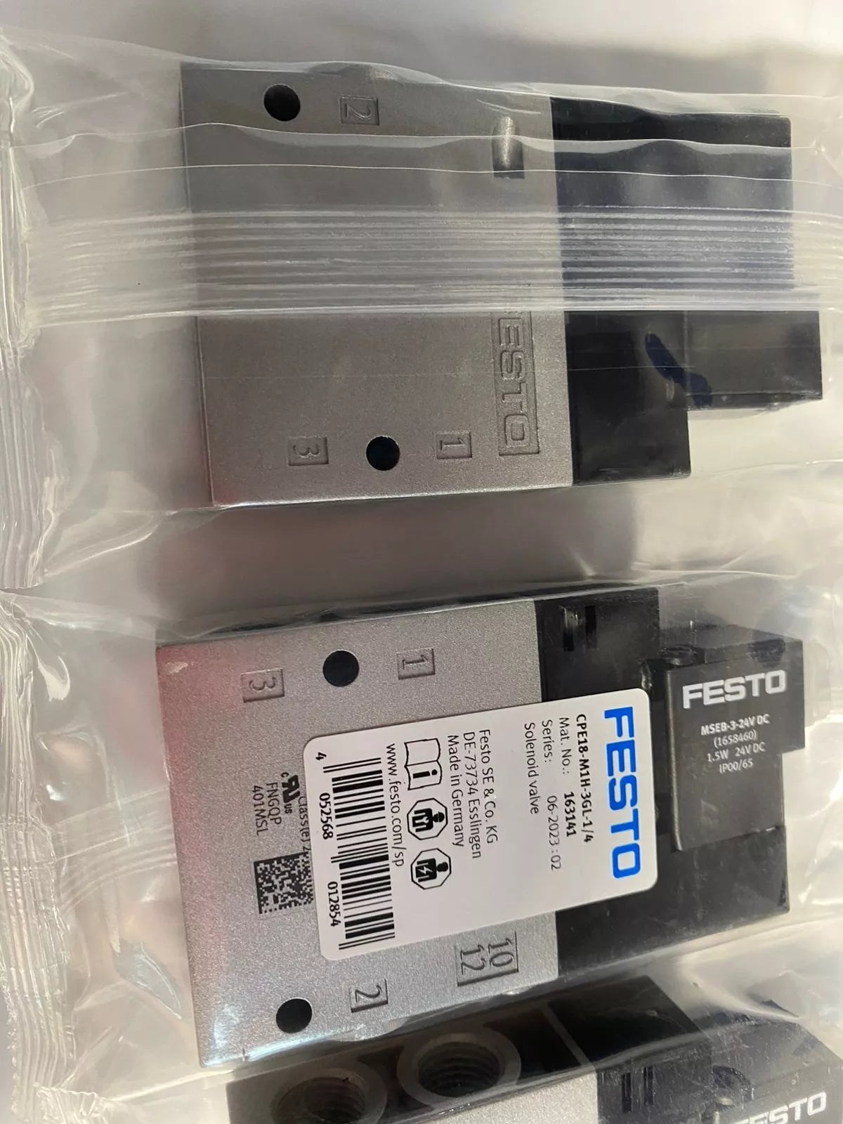 Festo CPE18-M1H-3GL-1/4 163141 Solenoid Valve