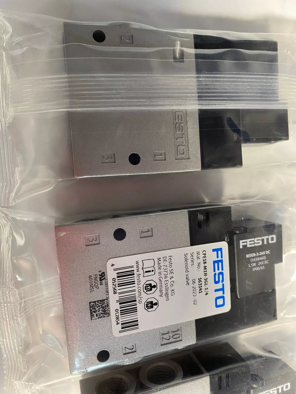 Festo CPE18-M1H-3GL-1/4 163141 Solenoid Valve