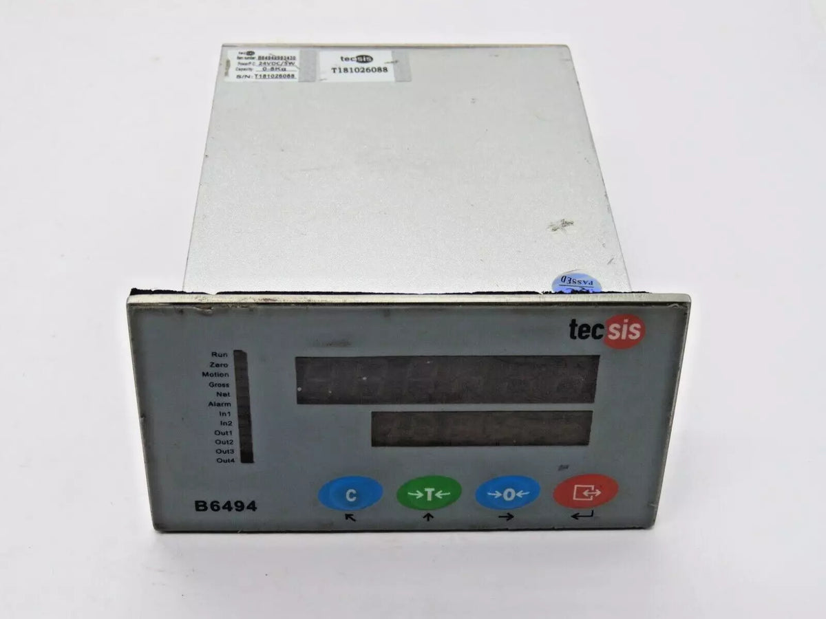 Techsis B6494 Multi Function Digital Weighing Indicator Load Cell Signal Display