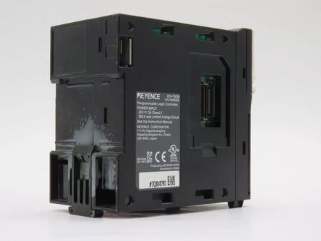 Keyence KV-7500 Programmable Logic Controller CPU Module 24 VDC Power Voltage
