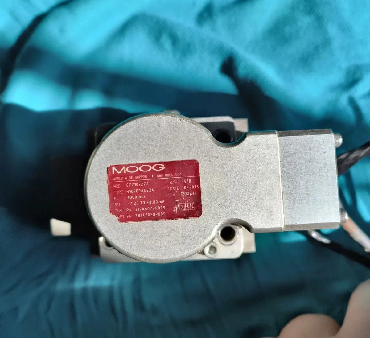 Moog G771K227A High-Performance Industrial Valve