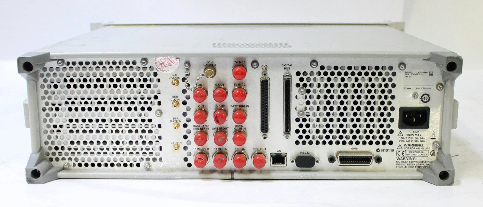 Agilent E4438C 3GHz ESG Vector Signal Generator Options 1E5 503