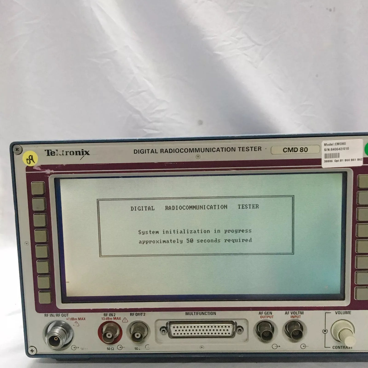 Tektronix/R&S CMD80 Digital Radiocommunication Tester (w/opt) (010)