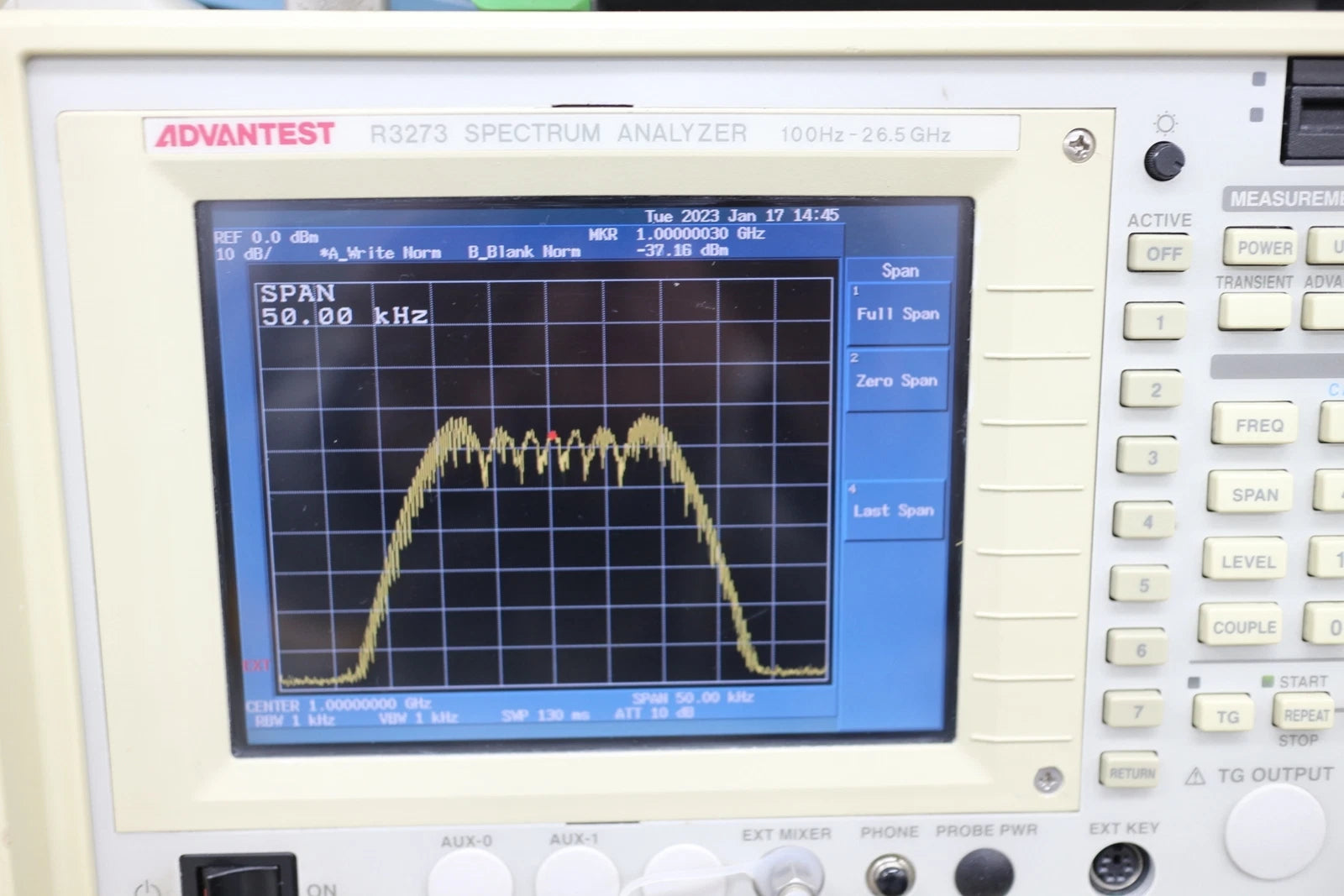 ANRITSU MT2605A Radio Communication Tester (Spectrum Monitor)