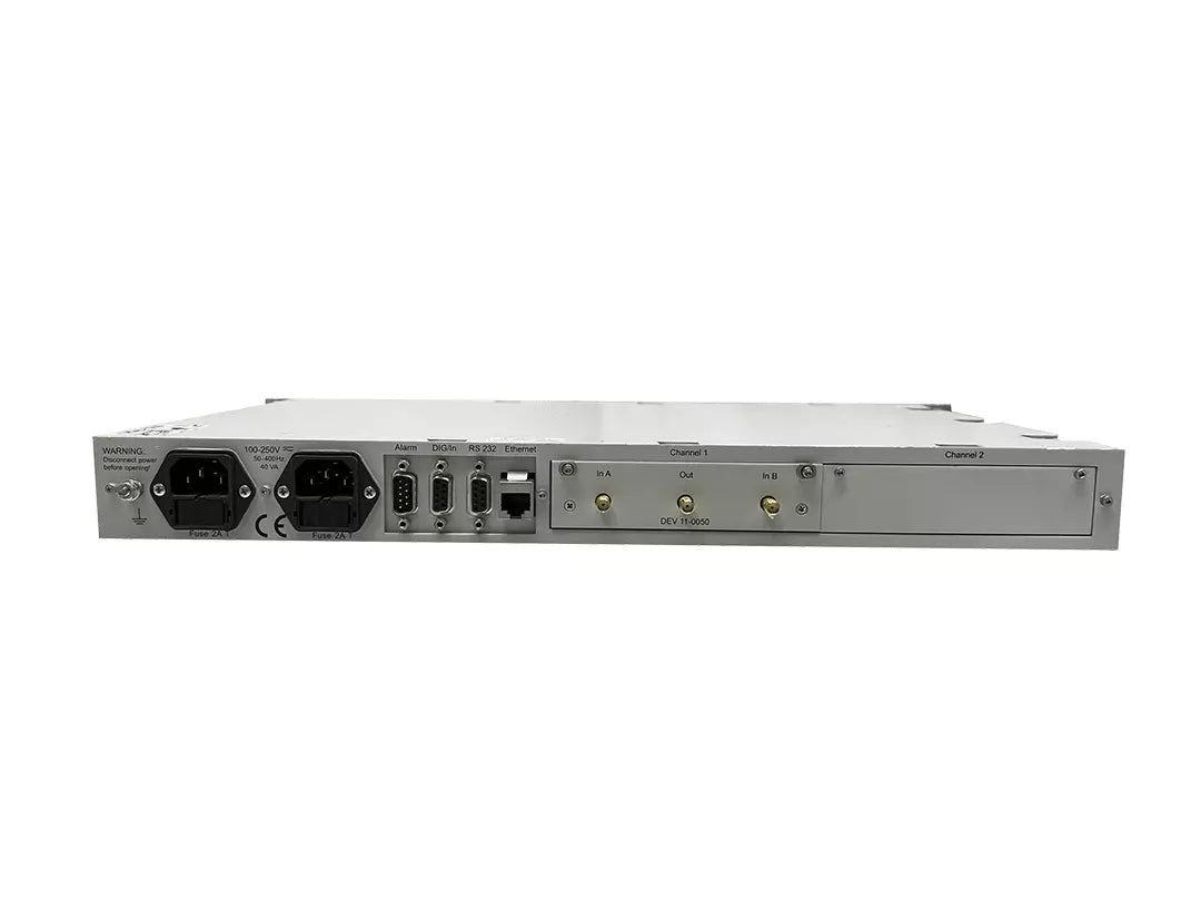 DEV Systemtechnik 1951 Universal Switch Chassis 1RU with 1 DEV 11-0050 SPDT Switch