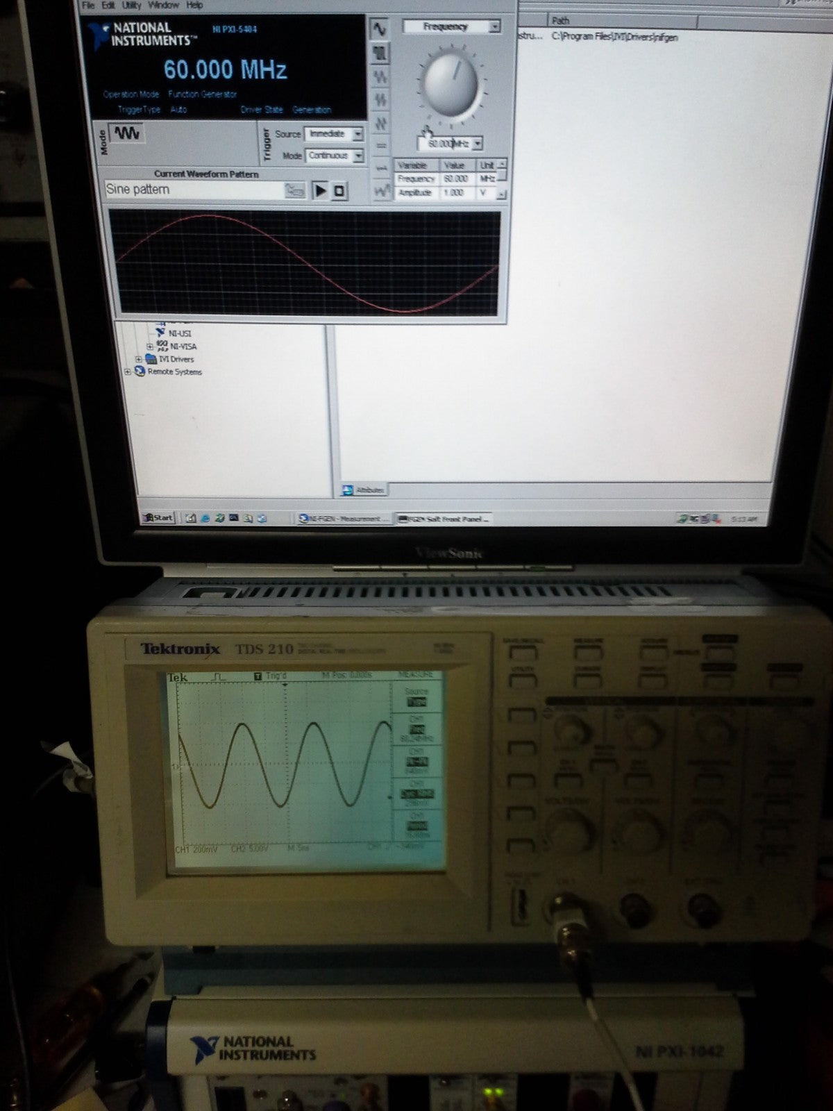 National Instruments PXI-5404 Frequency Source