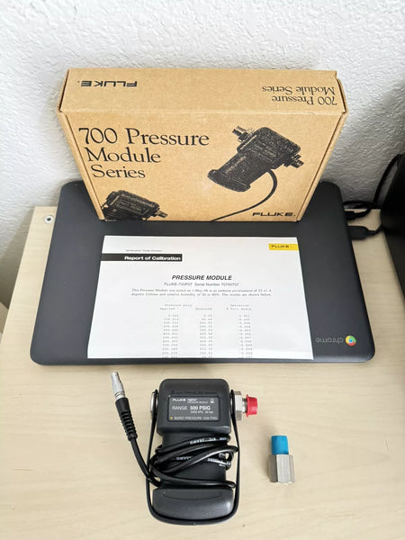 FLUKE 700P07 PRESS Module 500 PSIG with Certificate