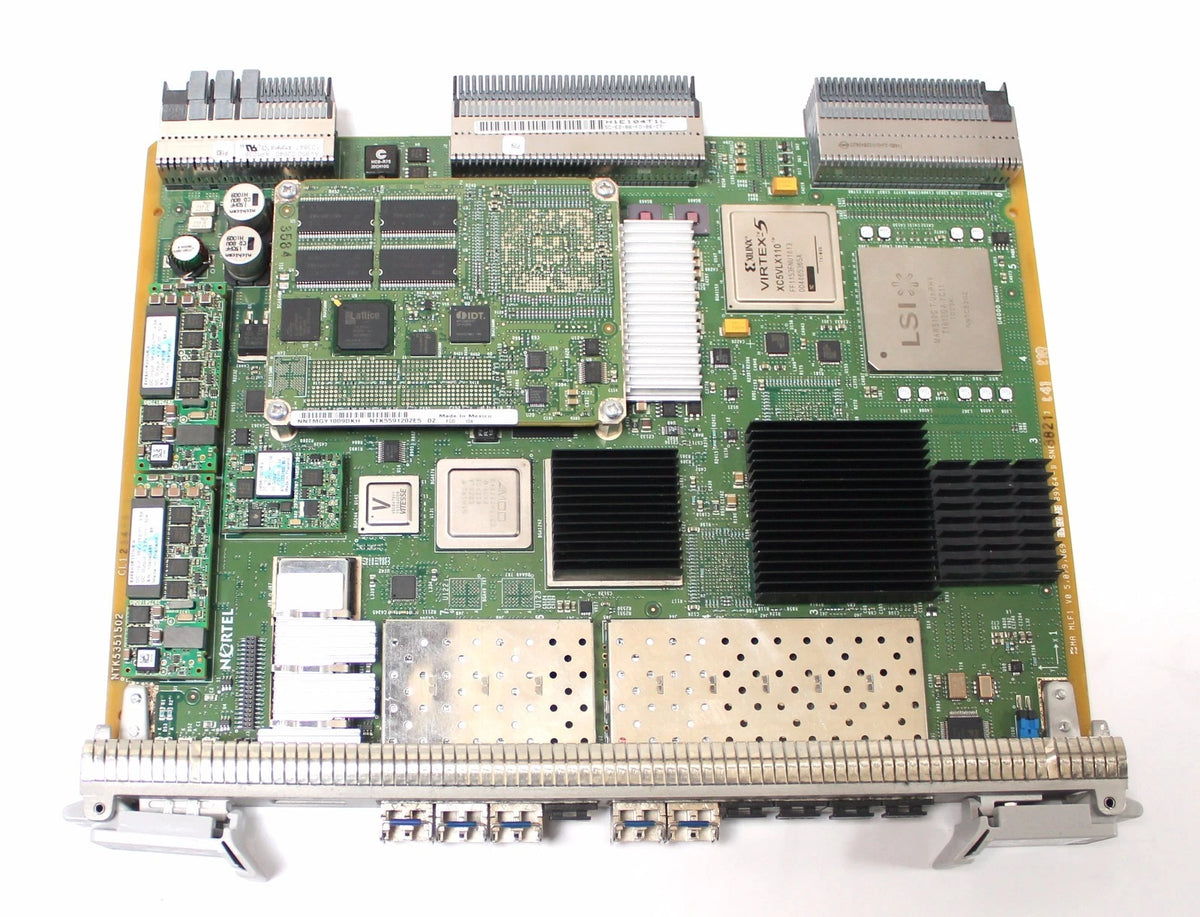 Nortel Ciena 6500 Series NTK535FAE5 SuperMux 24 Port I/O 1x XFP 10x SFP Module