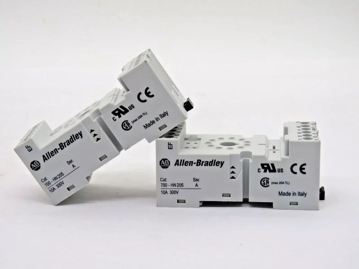 2PCS Allen-Bradley 700-HN205 Relay Socket SER A - NEW OPENBOX