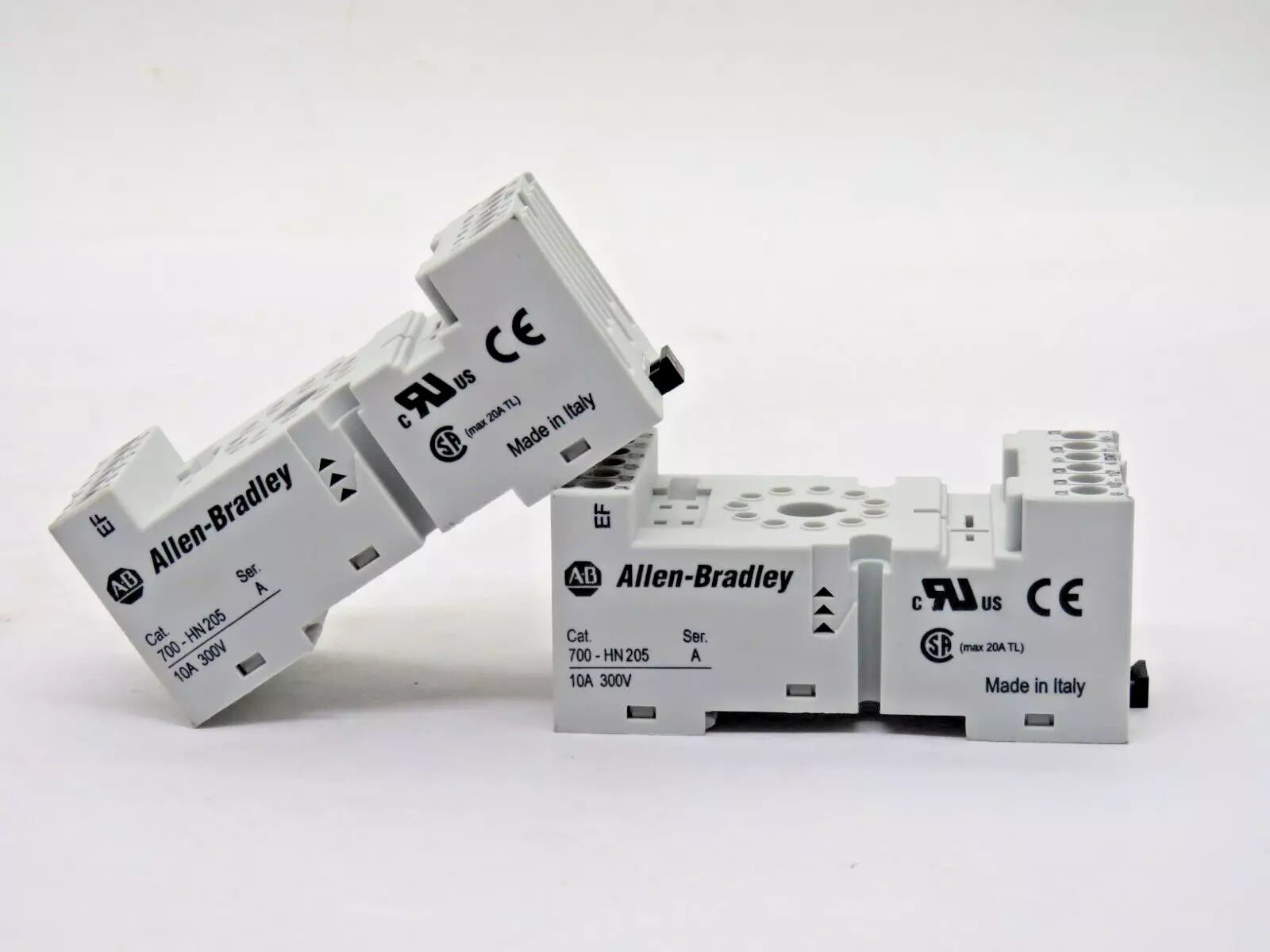 2PCS Allen-Bradley 700-HN205 Relay Socket SER A - NEW OPENBOX