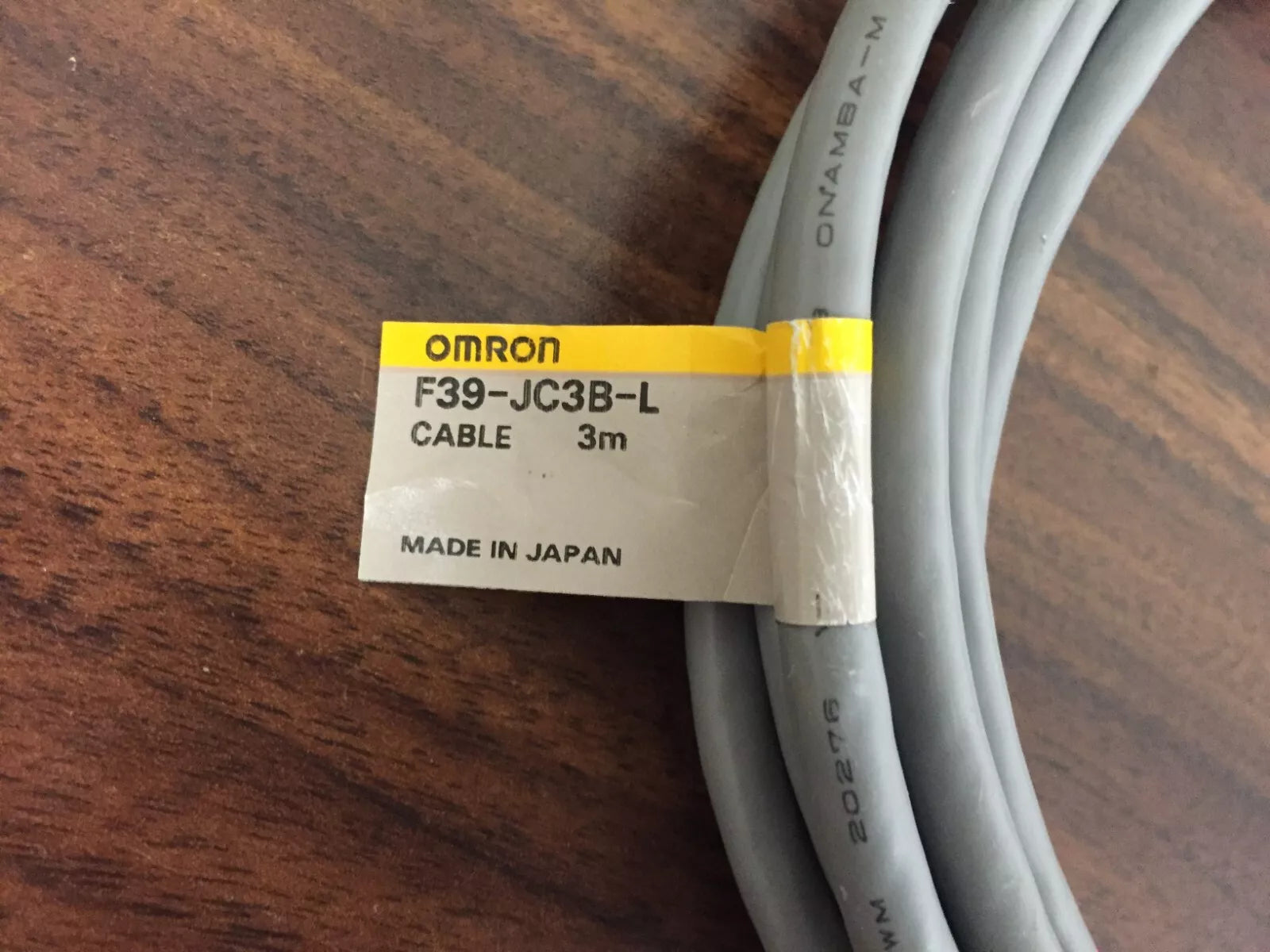 Omron F39-JC3B-L 3-Meter 8-Pin Male/Female Safety Light Curtain Cable