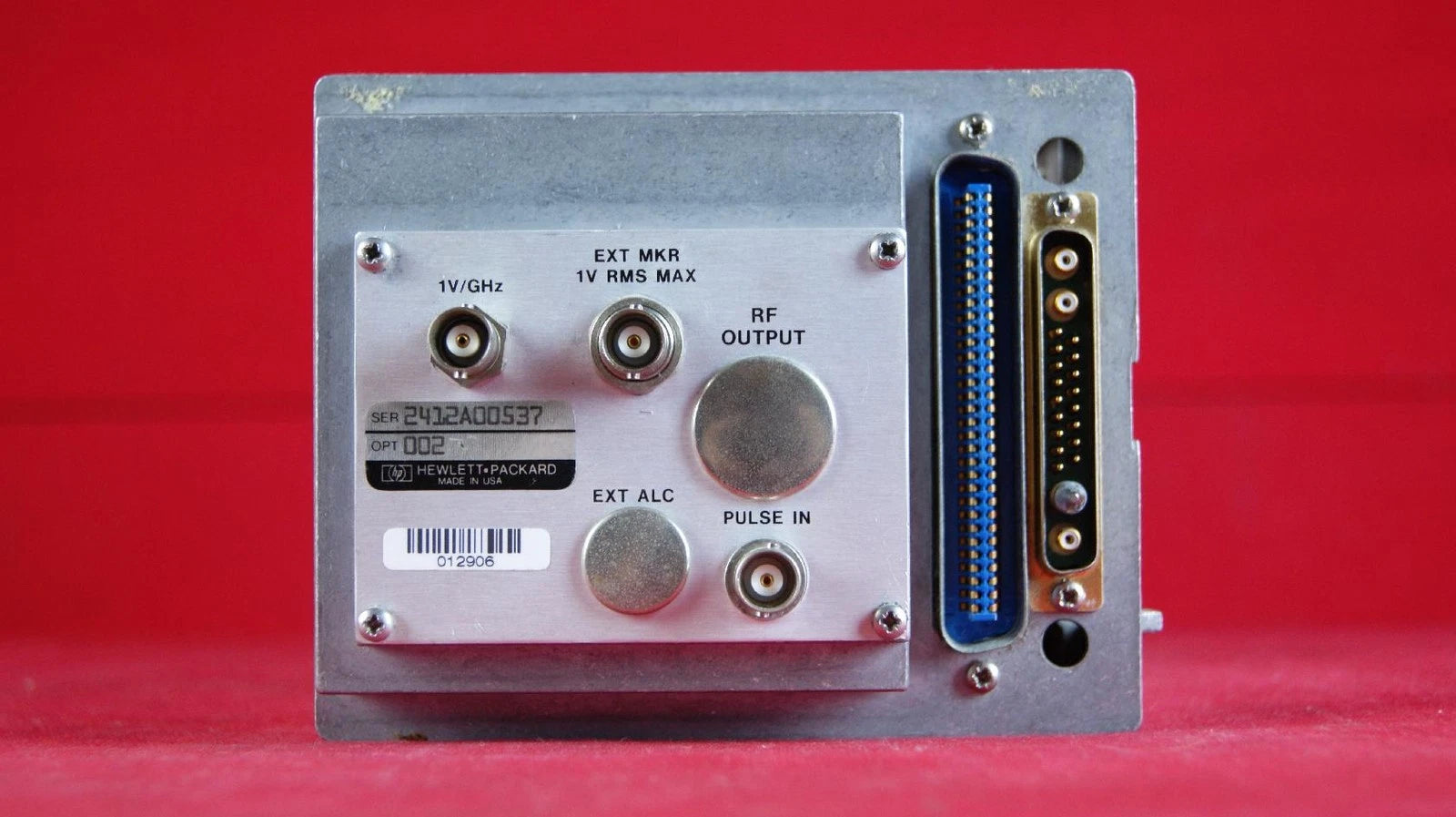 HP Agilent Keysight 83525A-002 2412A00537 RF Sweep Generator Plug-in