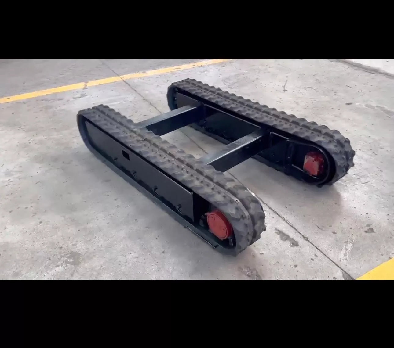 Rubber Steel Track Chassis Assembly for Mechanical Chassis Modification