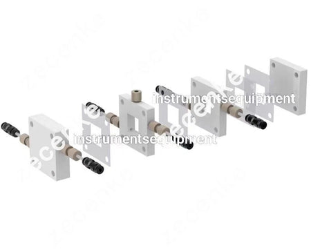 CP10 H-Type Exchangeable Membrane Flow Electrolytic Cell PTFE