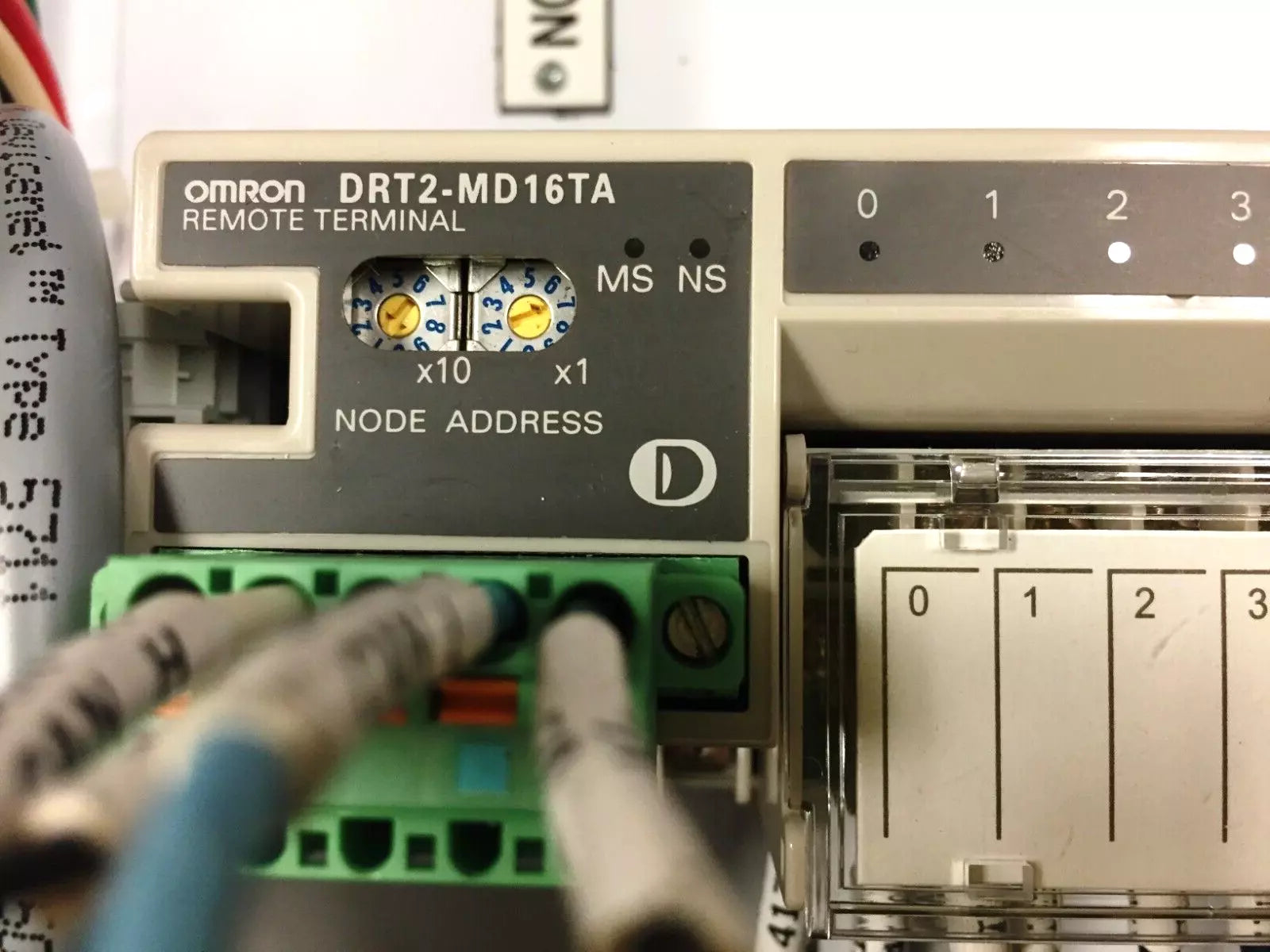 SCE SCE-1210CH-10 Industrial Control Panel with Omron DRT2-MD16TA Remote Terminal