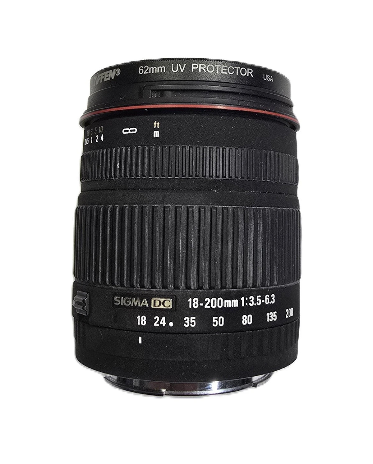 Sigma 18-200mm f/3.5-6.3 DC Lens (Canon EF Mount) - Free Shipping