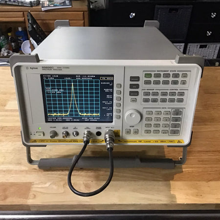 HP Agilent 8560EC Spectrum Analyzer 30Hz-2.9GHz Low Hours Opt 7