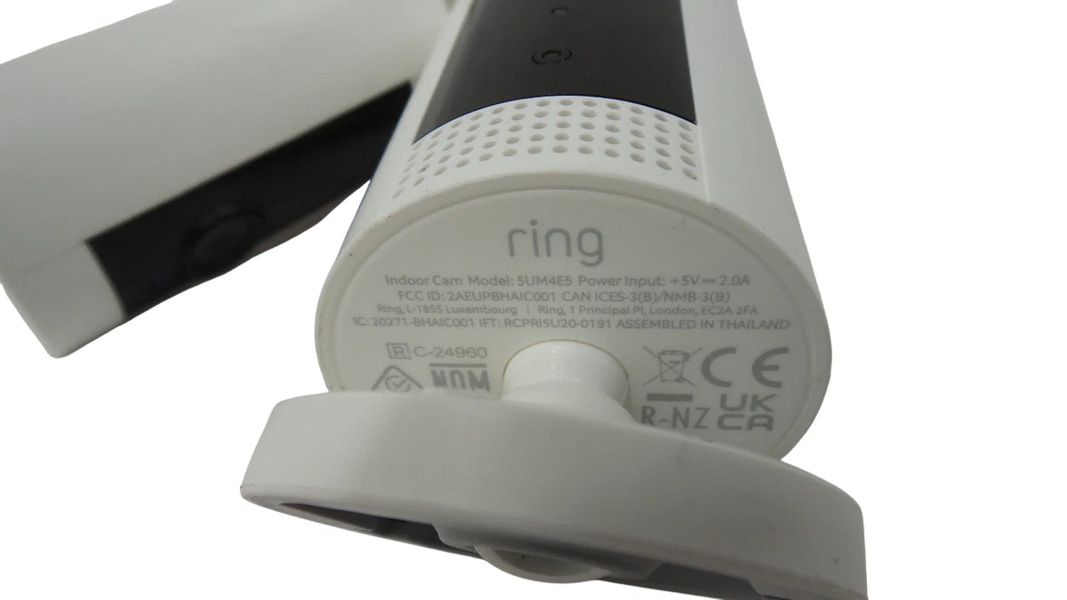 Lot of 2 Ring Indoor Cam 5UM4E5 1st Gen Security Camera - Free Shipping