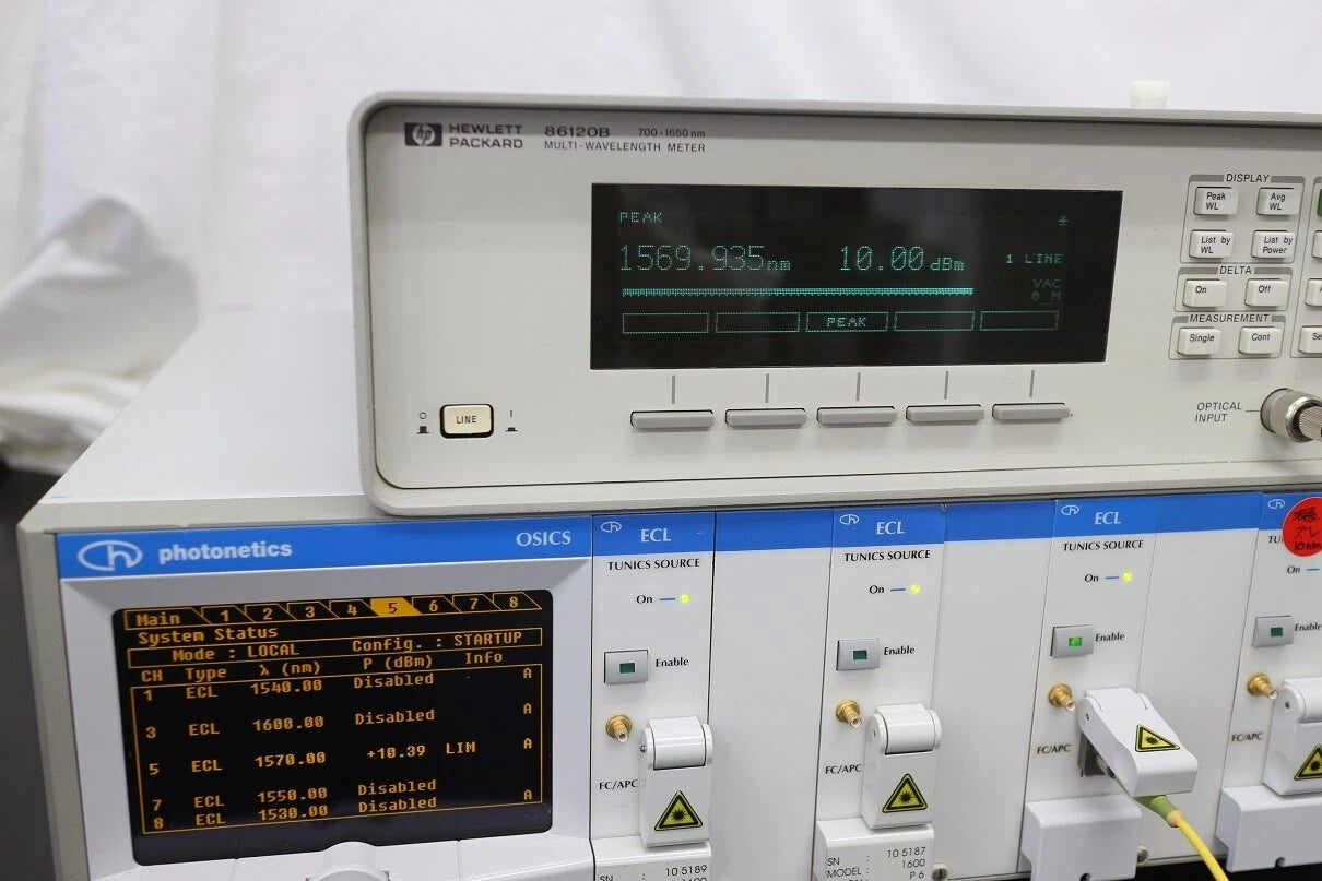 OSICS Photonetics ECL1560 ECL1600 1520-1640nm TSL 5 set