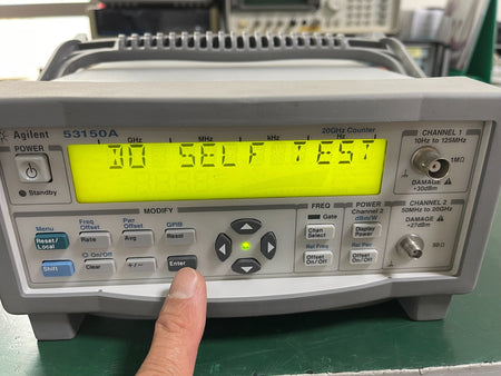 Agilent Keysight 53150A 10Hz-20GHz CW Microwave Frequency Counter _1096 - XG eqpt