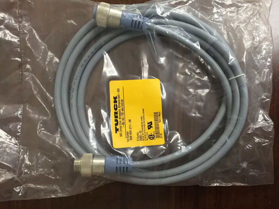 Turck RSM RKM 5711-3M Minifast 5 Pin 3 Meters M/F