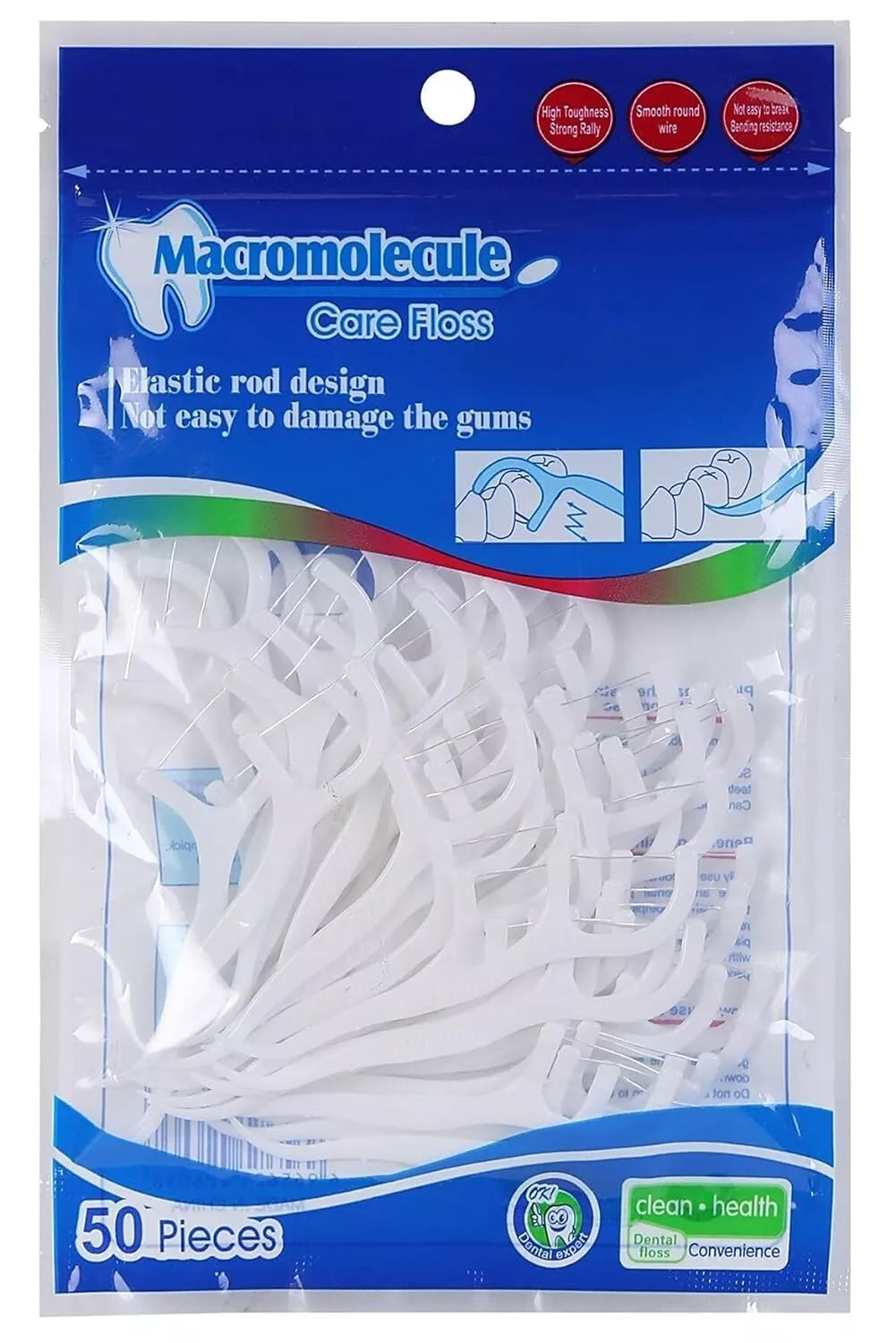 3-in-1 Dental Floss Toothpicks Set for Deep Cleaning, Fresh Breath & Oral Health