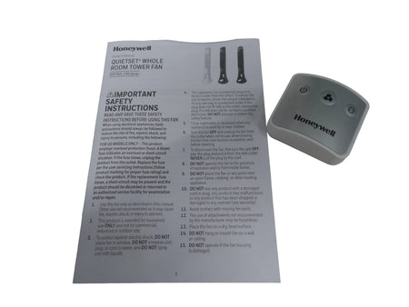 Honeywell  Quietset Whole Room Tower Fan - Free Shipping