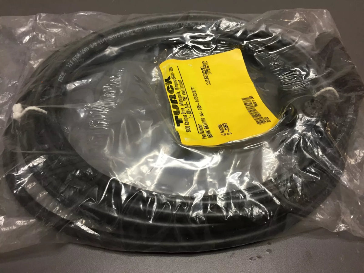 Turck BSMK BKWMK 14-755-4/S653/S771 M16 Molded Cordset