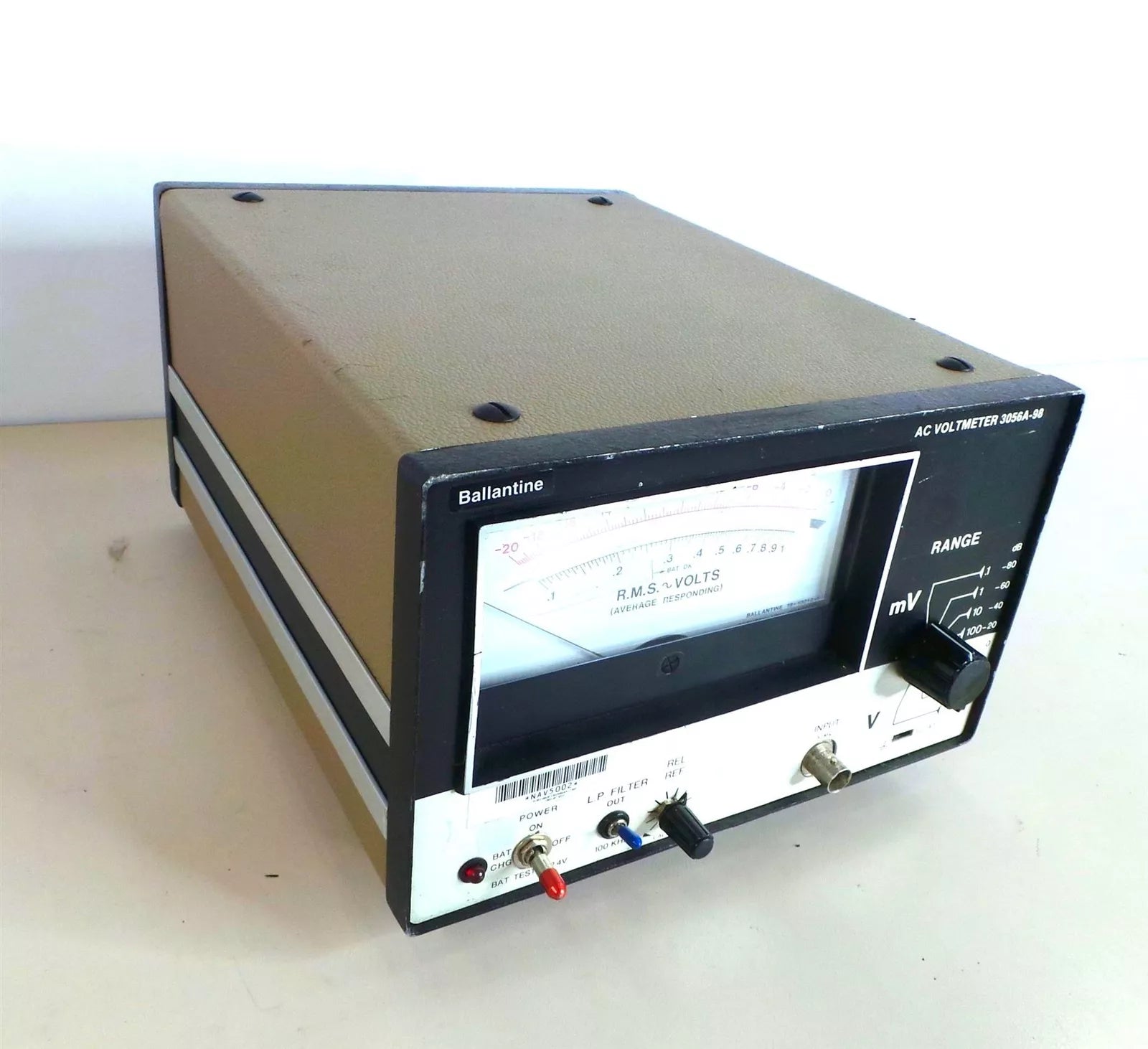 Ballantine AC Voltmeter 3056A-98 with Free Shipping