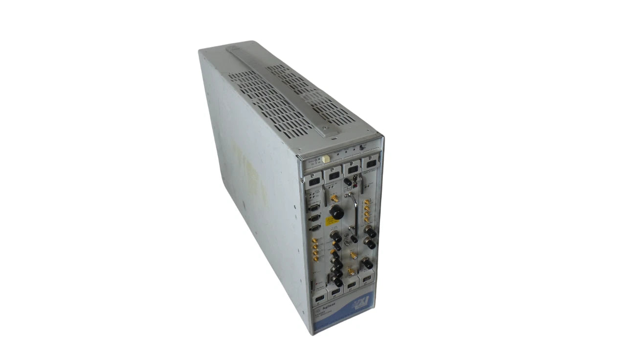 Agilent E8408A VXI Mainframe with Agilent E8491B, 89605B, E2730A, E1439A