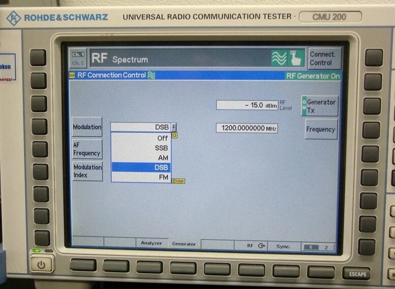 Rohde&Schwarz CMU200 2.7GHz 50W Universal Radio Communication Tester