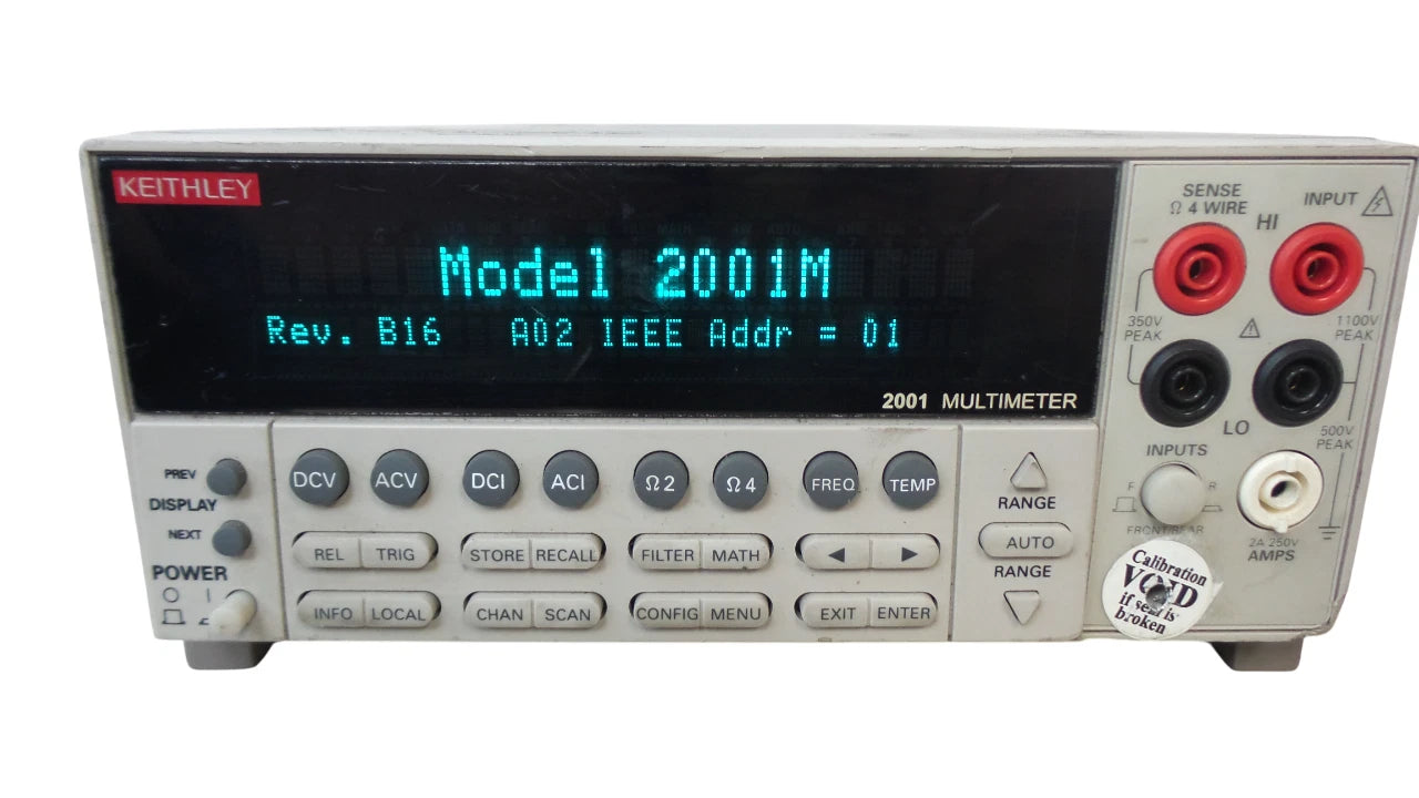 Keithley 2001M B16 Multimeter - Free Shipping