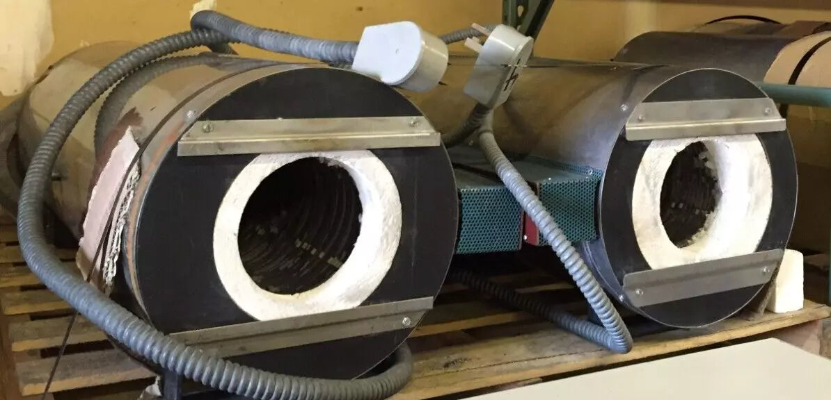 Mellen TT13-6 x 36M Annealing Tube Furnace with Mellen 2-Zone Temp Controller