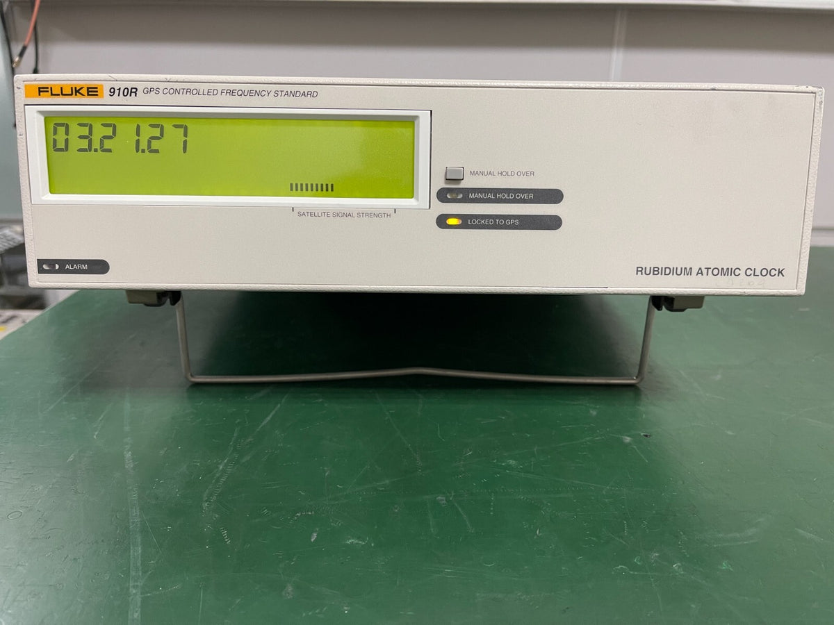 Fluke 910R GPS Controlled Frequency Standard _ 736 - XG eqpt
