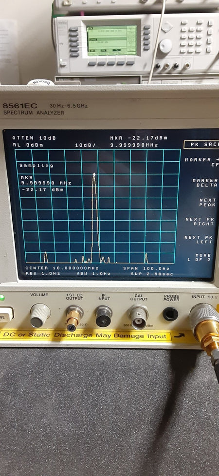 Agilent 8561EC Spectrum Analyzer 30Hz to 6.5GHz
