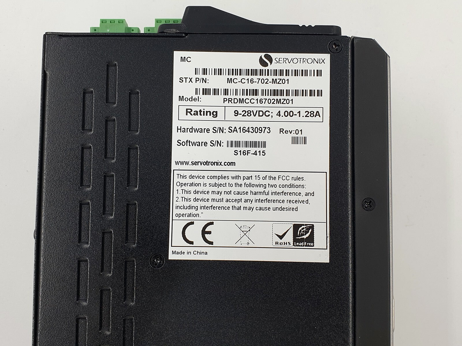 Multi Axis Motion Controller by SERVOTRONIX