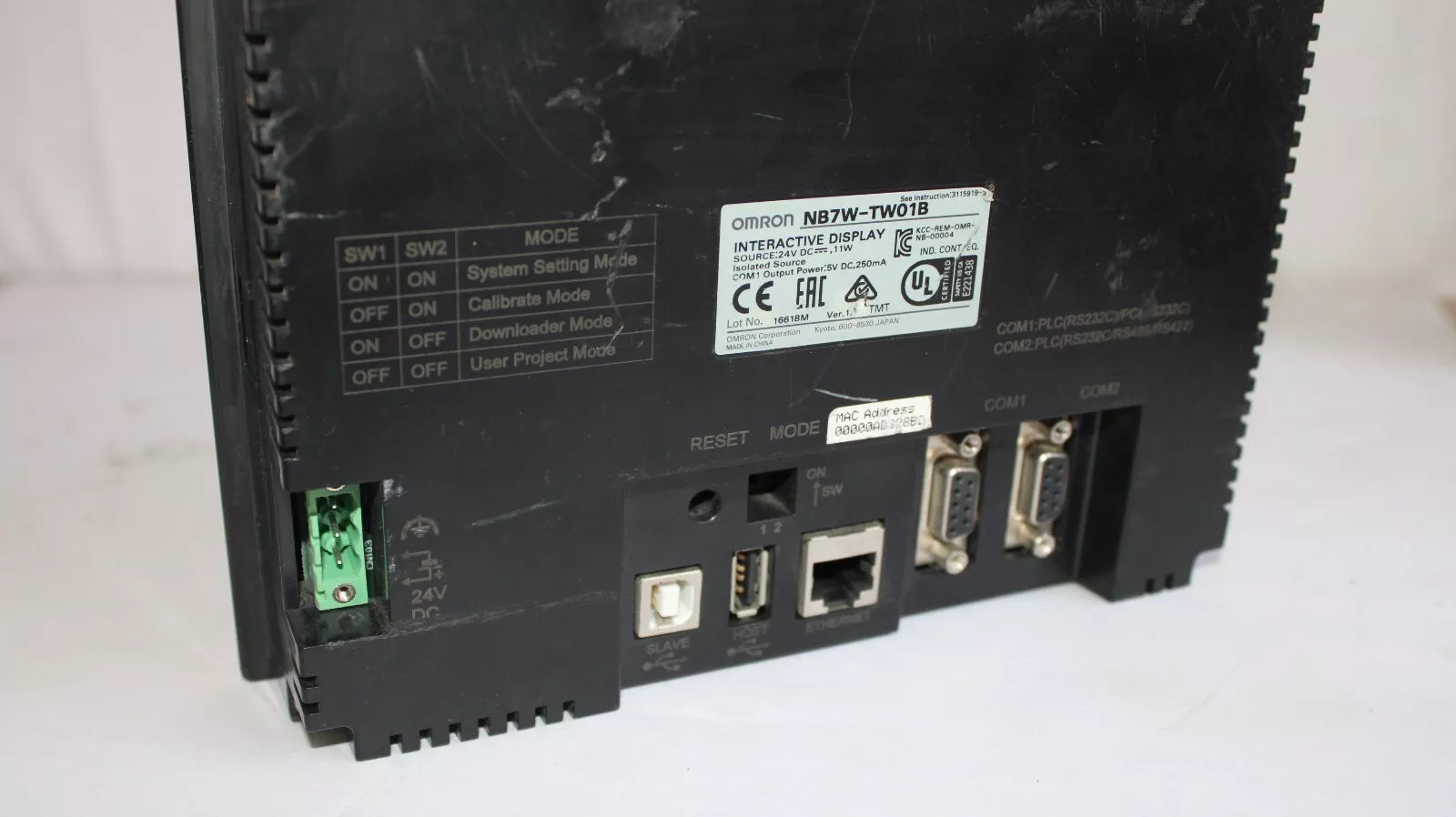 Omron NB7W-TW01B HMI Touch Screen 7 Inch TFT LCD Display Panel