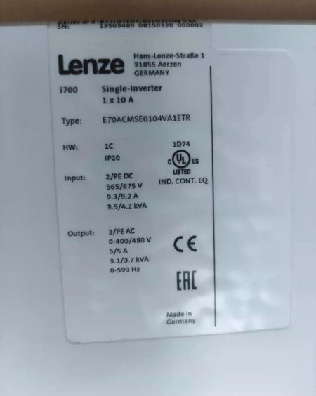 Industrial Ethernet Switch E70ACMSE0104VA1ETR