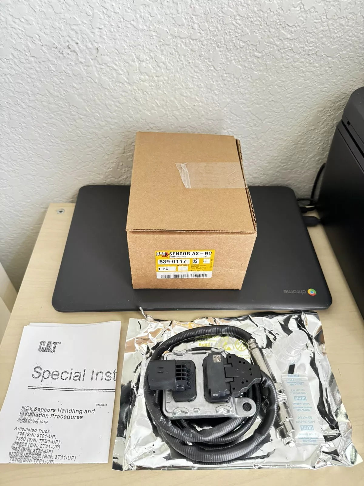 Caterpillar 539-0117 NOx Sensor Assembly New Sealed