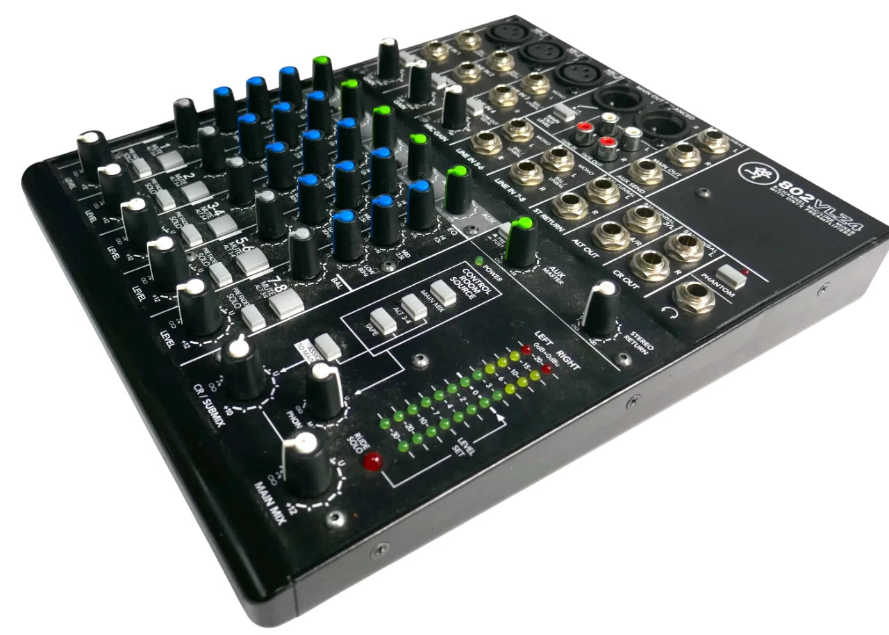 Mackie 802VLZ4 8-Channel Mic/Line Mixer with Onyx Preamplifiers - Free Shipping