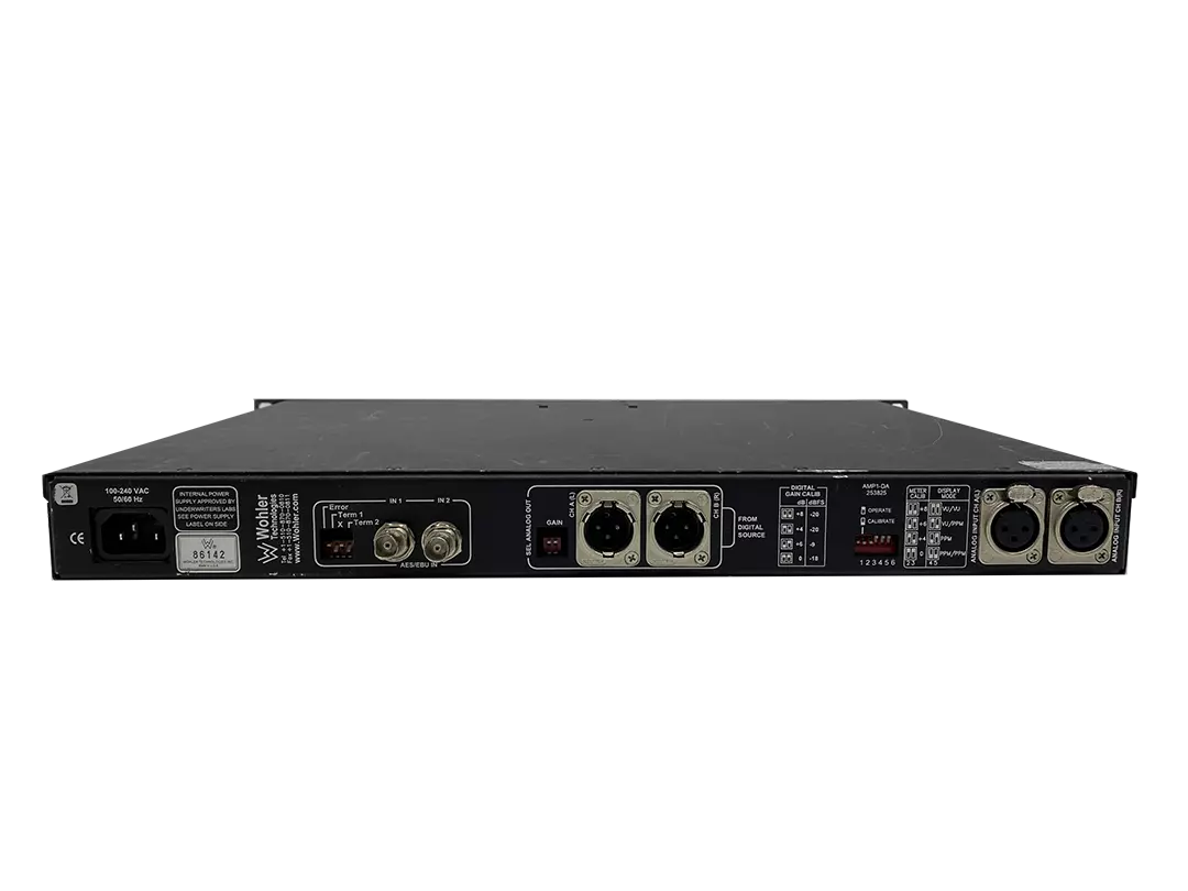 Wohler AMP1-DA Digital 2-Channel Audio Monitor