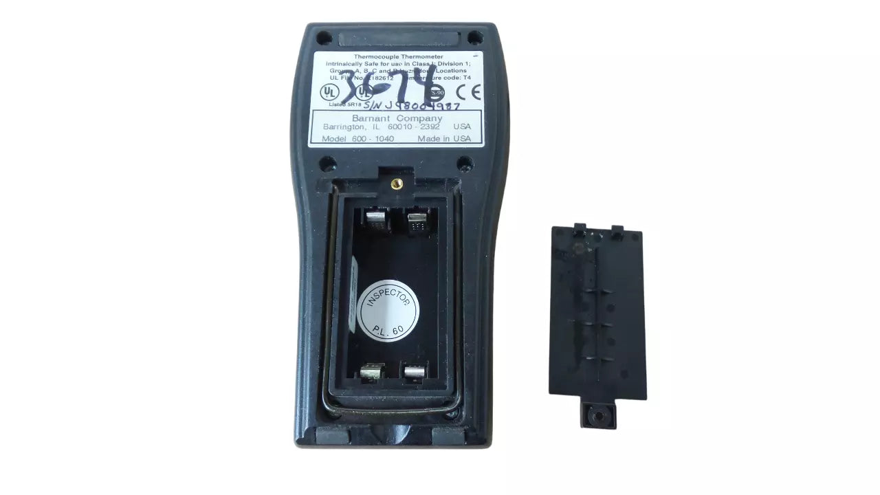 Barnant Dual J-T-E-K Thermocouple Thermometer for High-Accuracy Temperature Measurement