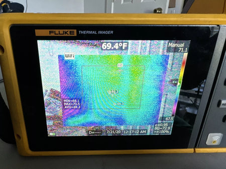 FLUKE FLK-TIX501 60Hz Infrared Camera Color LCD - Next Day Shipping