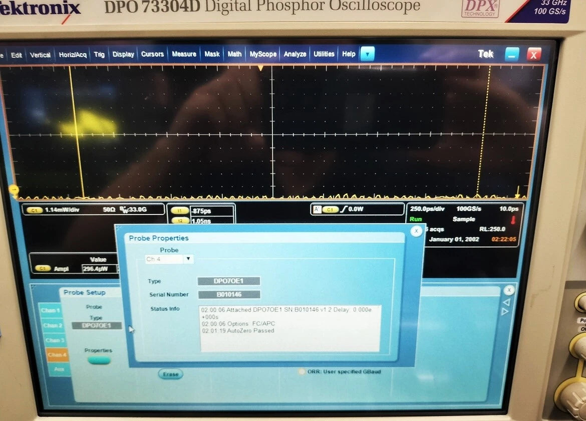 Tektronix DPO7OE1 Optical Probe(FC/APC)